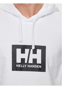 Helly Hansen Bluza Hh Box Hoodie 53289 Biały Regular Fit. Kolor: biały. Materiał: bawełna