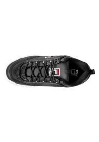 Buty do chodzenia damskie Fila Disruptor Low. Zapięcie: sznurówki. Kolor: czarny. Materiał: materiał, syntetyk, tkanina. Szerokość cholewki: normalna. Sport: turystyka piesza