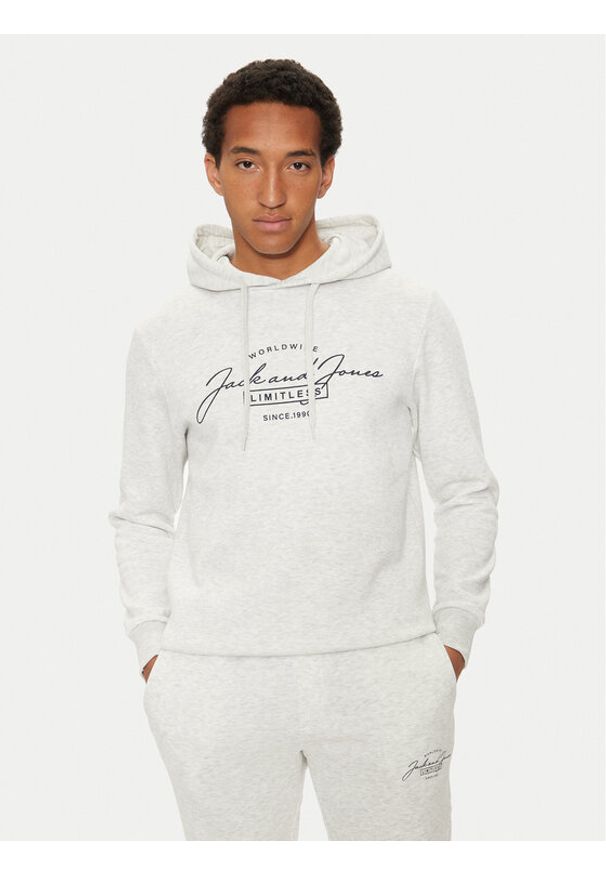 Jack & Jones - Jack&Jones Dres Ferris 12266296 Szary Standard Fit. Kolor: szary. Materiał: bawełna, syntetyk