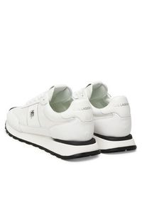 Karl Lagerfeld - KARL LAGERFELD Sneakersy KL51129 Biały. Kolor: biały. Materiał: skóra #6
