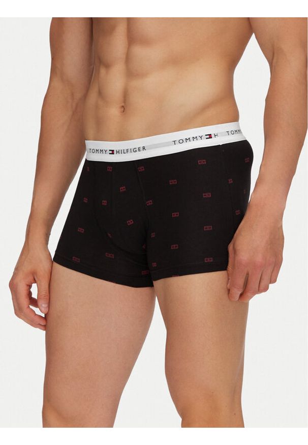 TOMMY HILFIGER - Tommy Hilfiger Komplet 3 par bokserek UM0UM02768 Kolorowy. Materiał: bawełna. Wzór: kolorowy