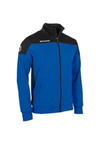 STANNO - Dziecięca bluza dresowa zapinana na zamek Stanno Pride. Kolor: wielokolorowy, niebieski, czarny. Materiał: dresówka