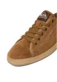 Quiksilver Espadryle EO-ESPRINT-07 MI08 Brązowy. Kolor: brązowy. Materiał: zamsz, skóra #2