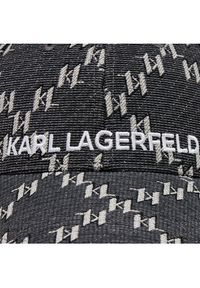 Karl Lagerfeld - KARL LAGERFELD Czapka z daszkiem K/Monogram Essential Cap 236W3408 Czarny. Kolor: czarny. Materiał: materiał #2