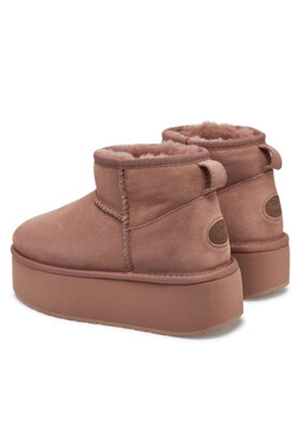 EMU Australia Śniegowce Stinger Micro Flatform W13082 Różowy. Kolor: różowy. Materiał: skóra