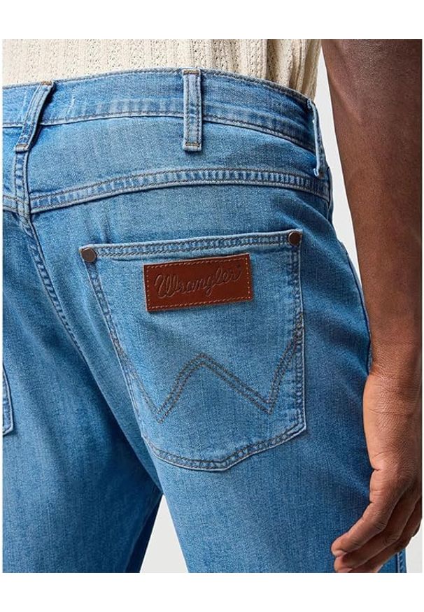 Wrangler - MESKIE SPODNIE WRANGLER FRONTIER COASTAL BREEZE 112362453