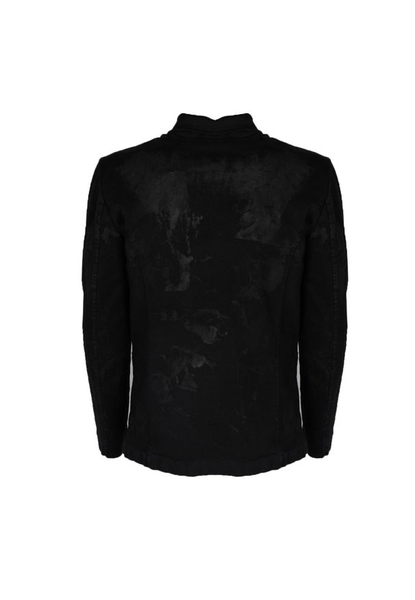 La Haine Inside Us Kurtka | 3B M1125 | Mężczyzna | Czarny. Okazja: na co dzień. Kolor: czarny. Materiał: bawełna, elastan. Styl: casual