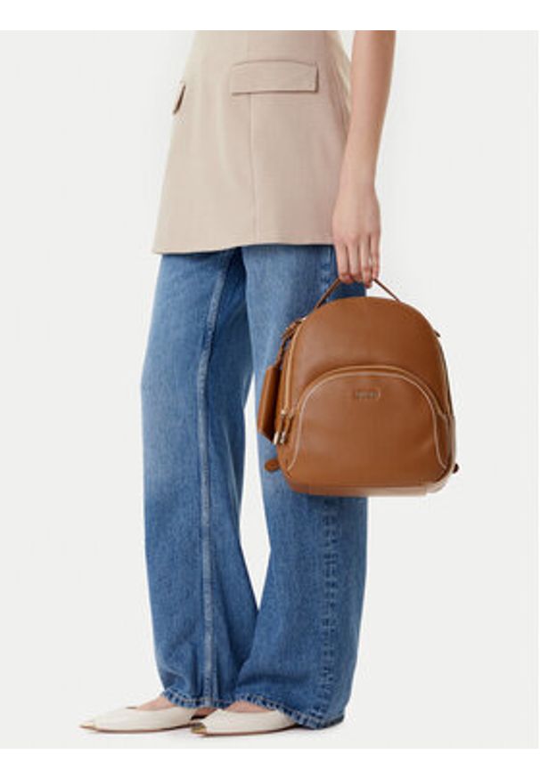 Liu Jo Plecak AA5157 E0058 Brązowy. Kolor: brązowy. Materiał: skóra