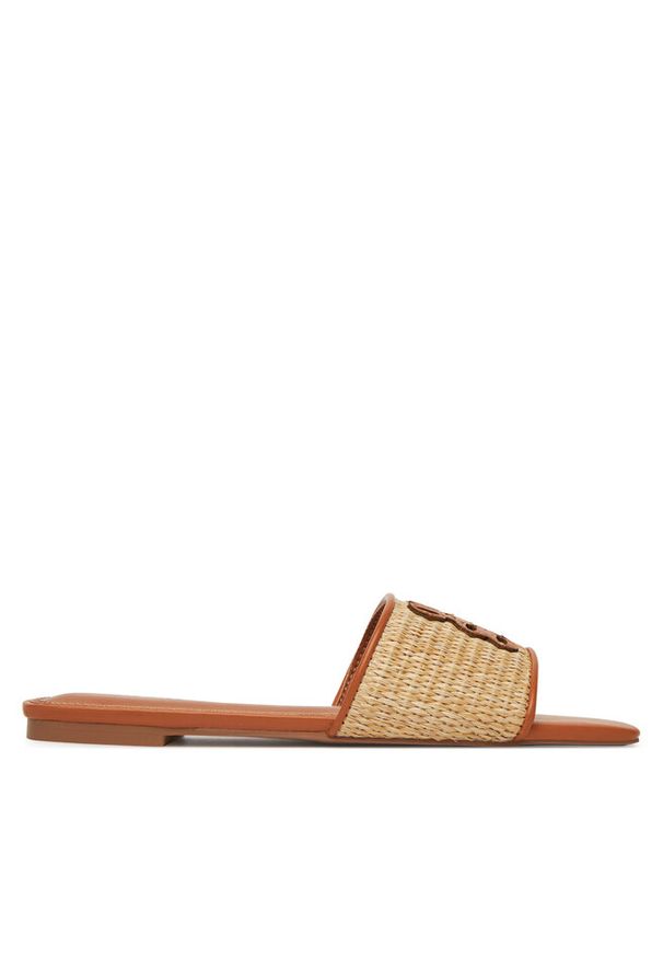 Klapki Nine West. Kolor: beżowy