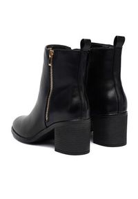 DeeZee Botki 60162-3 Czarny. Kolor: czarny. Materiał: materiał #4