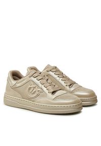Pinko - PINKO Sneakersy Mandy SS0049 P038 Beżowy. Kolor: beżowy. Materiał: zamsz, skóra