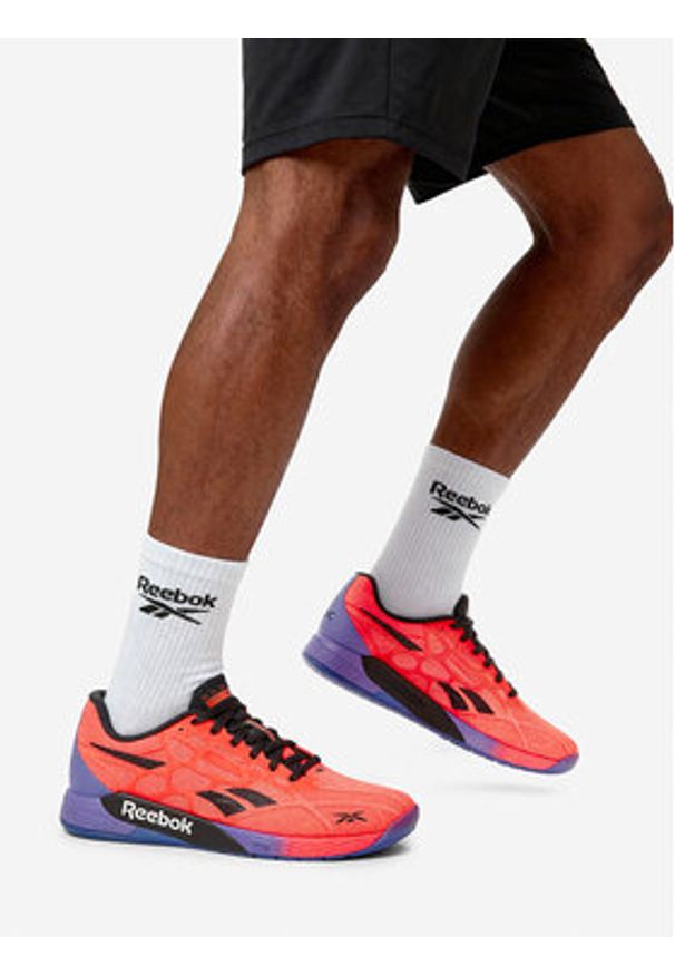 Reebok Buty na siłownię EO NANO PRO 100225441 Pomarańczowy. Kolor: pomarańczowy. Materiał: materiał. Sport: fitness
