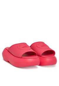 Love Moschino - LOVE MOSCHINO Klapki JA28207I0MI40604 Różowy. Kolor: różowy. Materiał: syntetyk #2