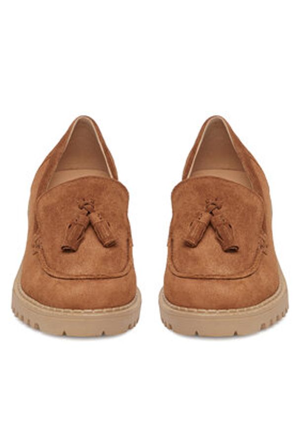 Lasocki Loafersy WB-RONA-21 Brązowy. Kolor: brązowy. Materiał: skóra, zamsz