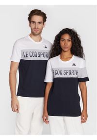 Le Coq Sportif T-Shirt Unisex 2220296 Granatowy Regular Fit. Kolor: niebieski. Materiał: bawełna