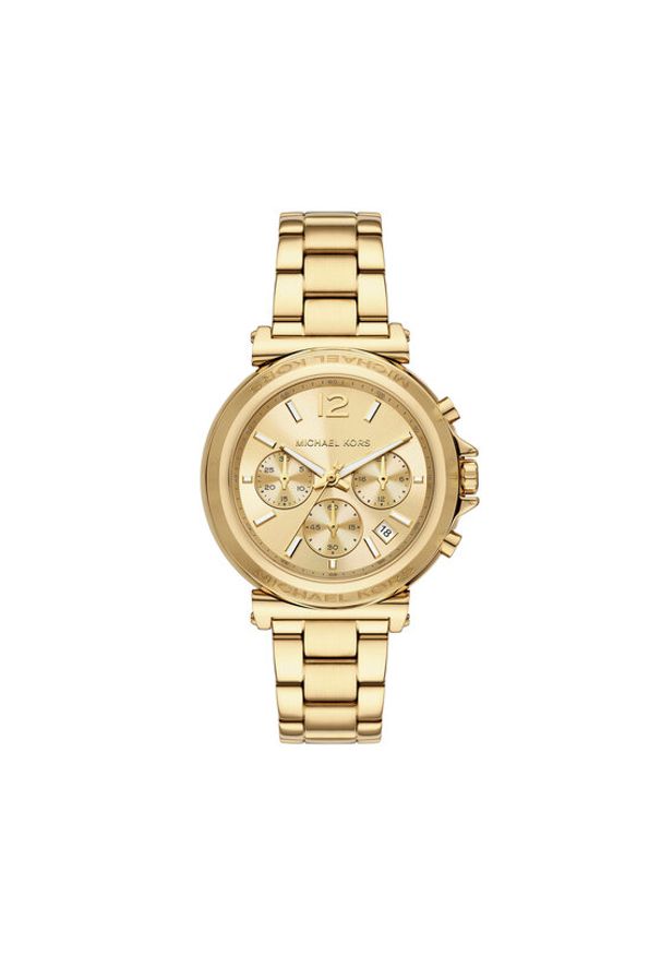 Michael Kors Zegarek Maren MK7493 Złoty. Kolor: złoty