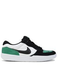 Buty sportowe Nike SB FORCE 58. Kolor: czarny, zielony, biały, wielokolorowy. Sport: turystyka piesza