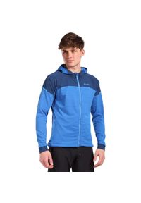 Bluza z kapturem Kilpi Memphis. Typ kołnierza: kaptur. Kolor: niebieski. Materiał: nylon. Sport: turystyka piesza #1