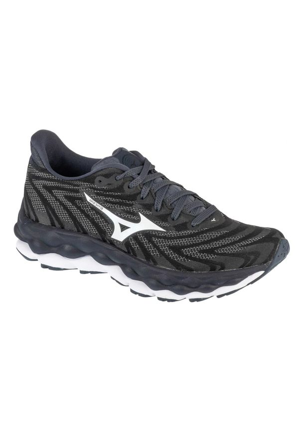Mizuno - Buty Damskie Bieganie Wave Sky 8. Kolor: czarny. Sezon: zima