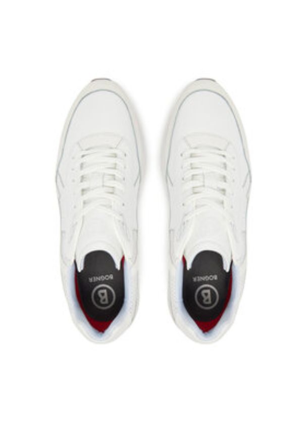 Bogner Sneakersy Golf 12522725 Biały. Kolor: biały. Materiał: skóra. Sport: golf