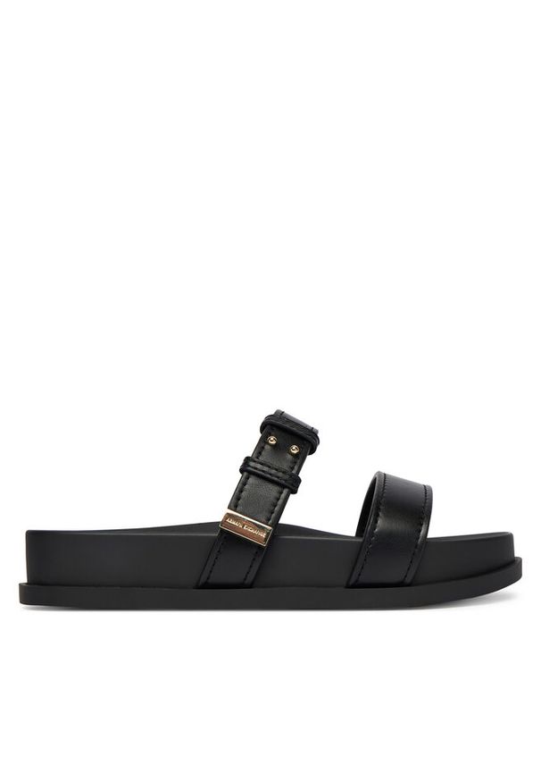 Klapki Armani Exchange. Kolor: czarny