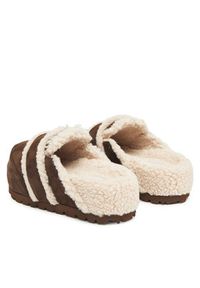 Inuikii Klapki Chunky Loafer 1011.005.0031 Brązowy. Kolor: brązowy. Materiał: zamsz, skóra