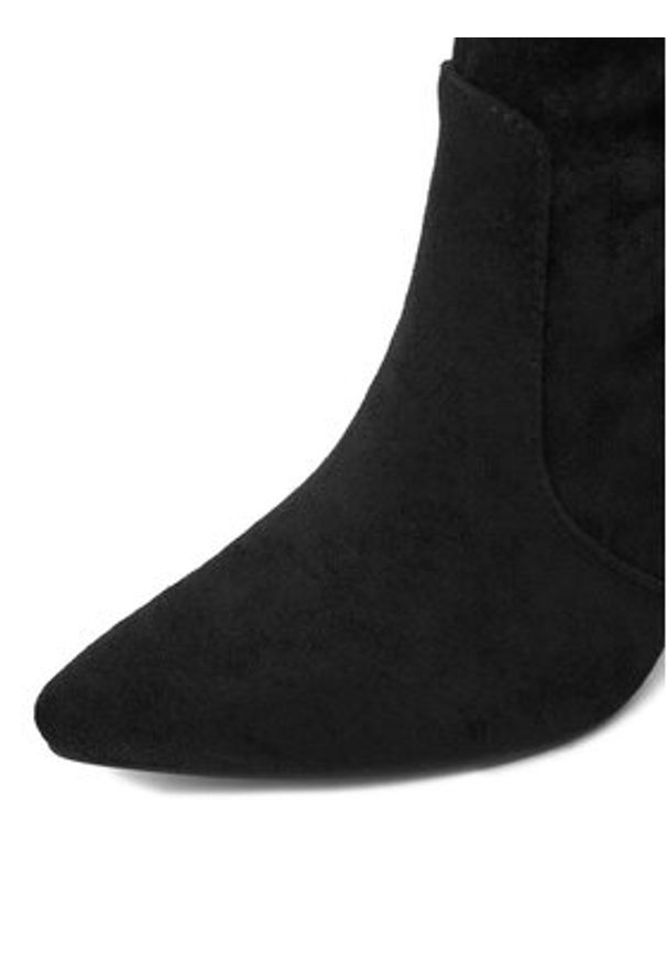 DeeZee Kozaki JDY230101 Czarny. Kolor: czarny. Materiał: materiał