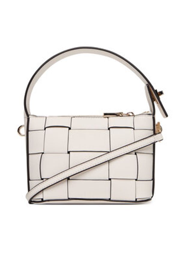 Guess Torebka Maylee Mini HWWG96 61720 Biały. Kolor: biały. Materiał: skórzane