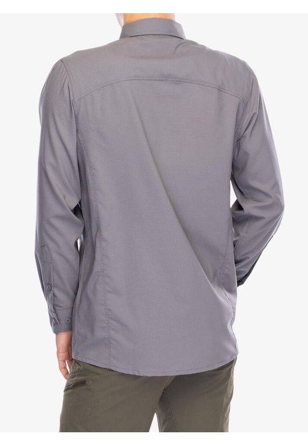 Koszula podróżnicza męska Helikon-Tex Defender Mk2 Tropical. Okazja: na co dzień. Kolor: szary. Styl: casual