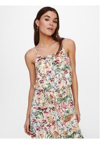 only - ONLY Sukienka letnia Winner 15177381 Kolorowy Regular Fit. Materiał: syntetyk. Wzór: kolorowy. Sezon: lato #3