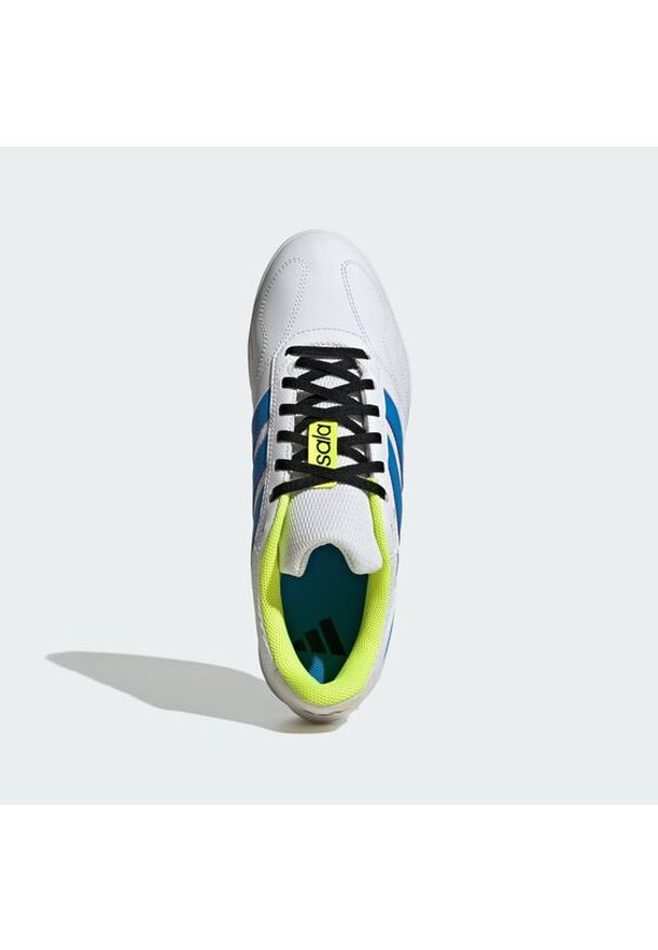 Adidas - adidas Buty do piłki nożnej Super Sala Competition III JP6988 Biały. Kolor: biały. Materiał: materiał