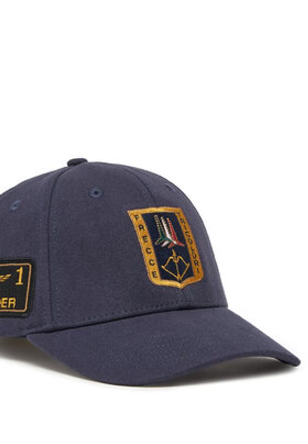 Aeronautica Militare Czapka z daszkiem 251HA1150CT3043 Granatowy. Kolor: niebieski. Materiał: bawełna, materiał