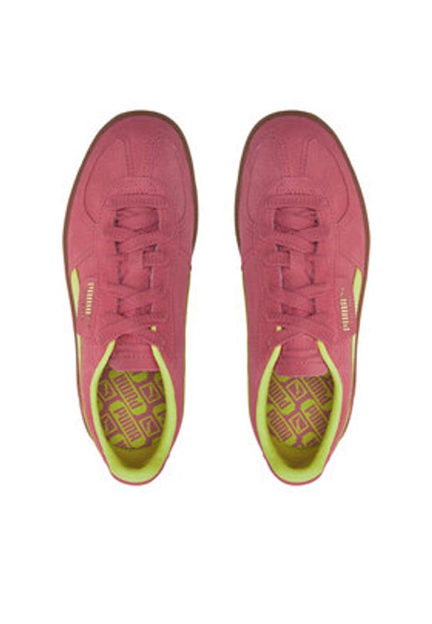 Puma Sneakersy Palermo 396463 22 Pomarańczowy. Kolor: pomarańczowy. Materiał: zamsz, skóra