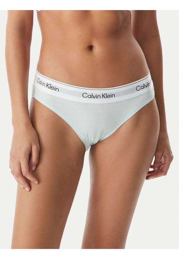 Calvin Klein Underwear Figi klasyczne LV00QF8520 Zielony jasny. Kolor: zielony. Materiał: bawełna