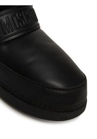 Love Moschino - LOVE MOSCHINO Śniegowce JA24412G0NISJ00A Czarny. Kolor: czarny. Materiał: skóra #4