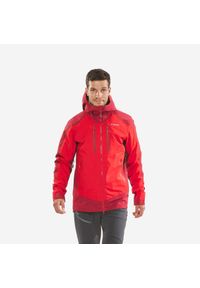 SIMOND - Wodoodporna kurtka wspinaczkowa męska Alpinism Evo. Kolor: czerwony. Materiał: materiał