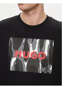 Hugo Bluza Duragol_U242 50513335 Czarny Regular Fit. Kolor: czarny. Materiał: bawełna #4