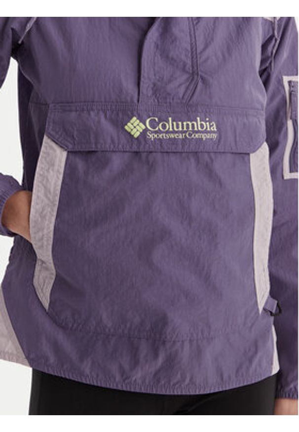 columbia - Columbia Kurtka anorak Challenger™ II Windbreaker 2116592 Fioletowy Regular Fit. Kolor: fioletowy. Materiał: syntetyk