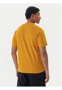 Kappa T-Shirt Feddu 311H7HW Żółty Regular Fit. Kolor: żółty. Materiał: bawełna #3