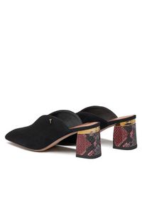 Ted Baker Klapki 249796 Czarny. Kolor: czarny. Materiał: zamsz, skóra