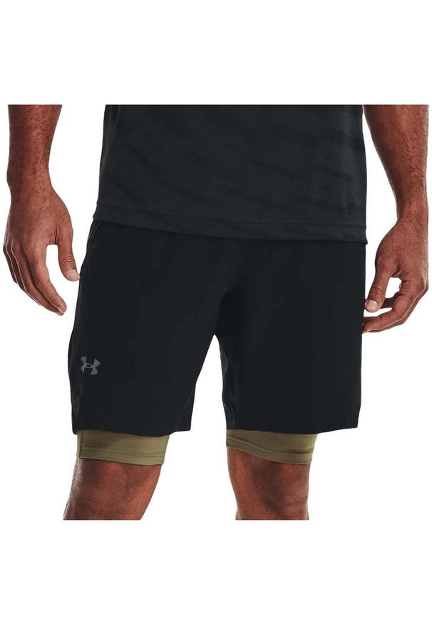 Spodenki treningowe dla mężczyzn Under Armour 1370381. Kolor: czarny. Materiał: materiał. Sport: fitness