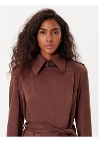 BARDOT Trencz Kira Vegan Suede 57053JB4 Brązowy Regular Fit. Kolor: brązowy. Materiał: syntetyk #6