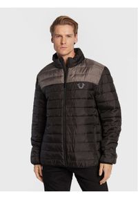 True Religion Kurtka puchowa Light Puffer 106325 Czarny Regular Fit. Kolor: czarny. Materiał: syntetyk