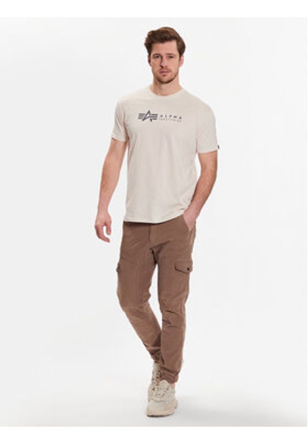 Alpha Industries Komplet t-shirtów Alpha Label T 2 118534 Kolorowy Regular Fit. Materiał: bawełna. Wzór: kolorowy