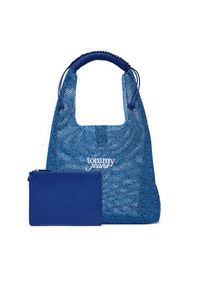 Tommy Jeans Torebka Tjw Summer Crochet Hobo AW0AW18778 Niebieski. Kolor: niebieski #6