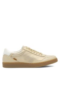 Sneakersy Lasocki. Kolor: beżowy