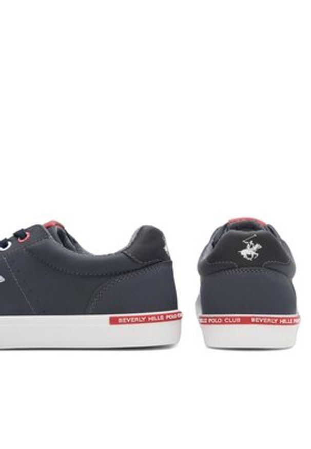 Beverly Hills Polo Club Sneakersy MB-22MV2006 Granatowy. Kolor: niebieski. Materiał: syntetyk