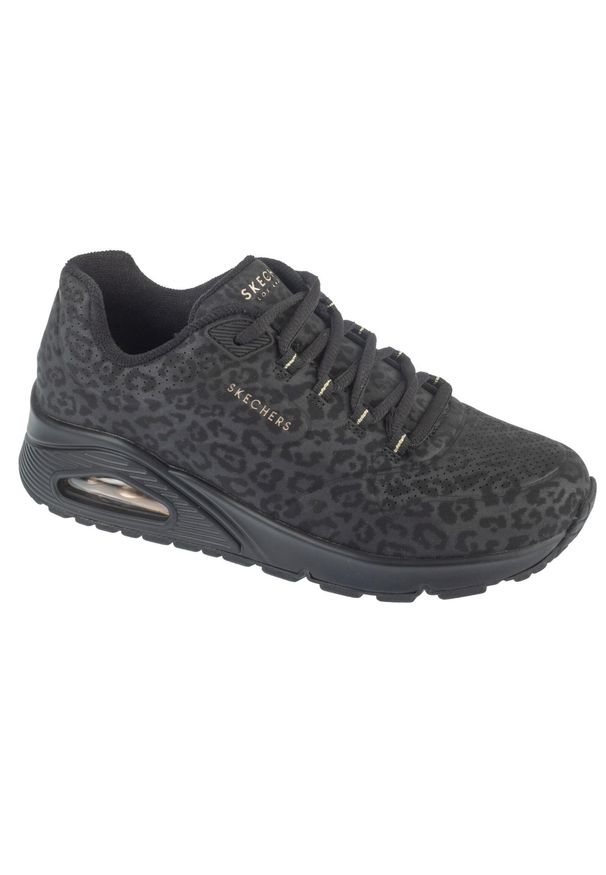 skechers - Buty sportowe Sneakersy damskie, Uno Kat Neato. Kolor: czarny. Sport: turystyka piesza