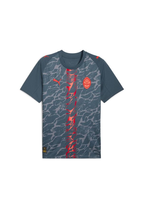 Puma - Męska koszulka wyjazdowa FC Shakhtar Donetsk 25/26 PUMA. Kolor: szary. Sezon: lato