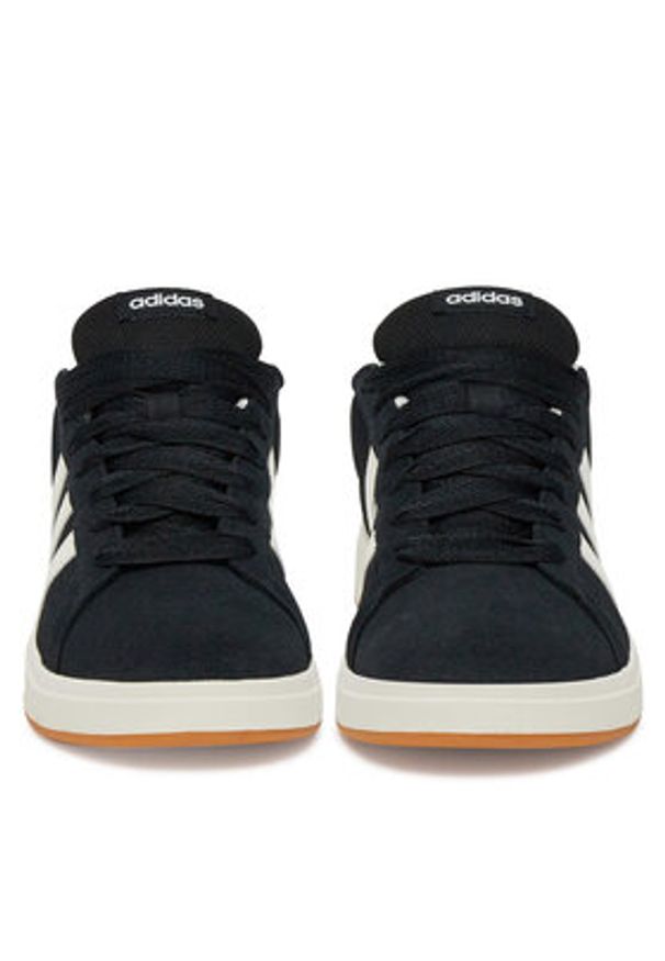 Adidas - adidas Sneakersy GRAND COURT 00s K JH6178 Granatowy. Kolor: niebieski. Materiał: skóra, zamsz